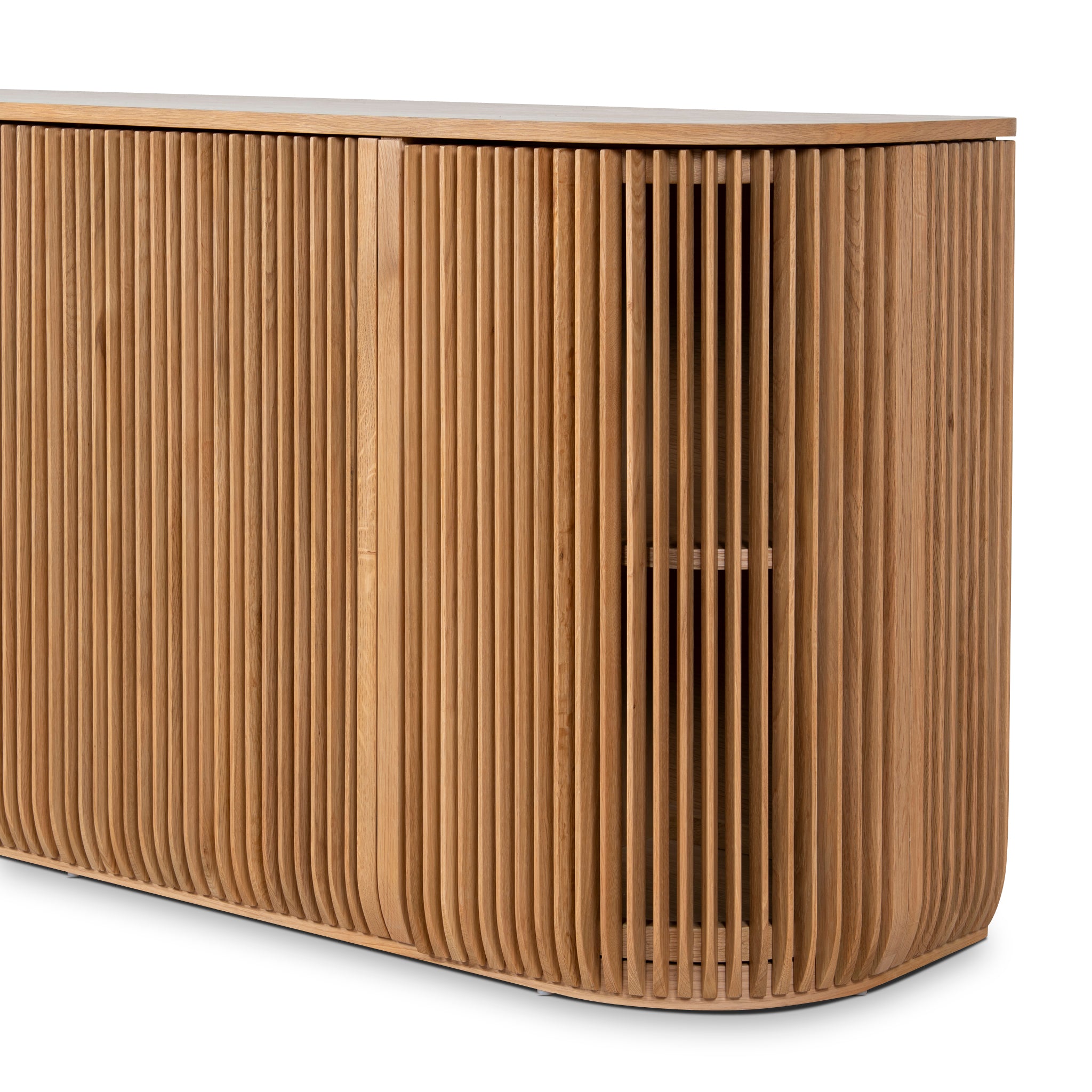 Ex Display - Arvena 1.75m Sideboard Unit - Natural Buffet & Sideboard Cube Home-Core