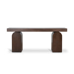 Junon 1.9m New Elm Console Table - Walnut Console Table Nicki-Core