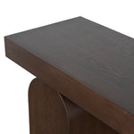 Junon 1.9m New Elm Console Table - Walnut Console Table Nicki-Core