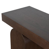Junon 1.9m New Elm Console Table - Walnut Console Table Nicki-Core