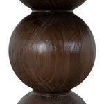 Orlun 1.2m Round Elm Dining Table - Walnut Dining Table Nicki-Core