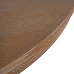 Ex Display - Orlun 1.2m Round Elm Dining Table - Natural Dining Table Nicki-Core