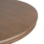 Ex Display - Orlun 1.2m Round Elm Dining Table - Natural Dining Table Nicki-Core