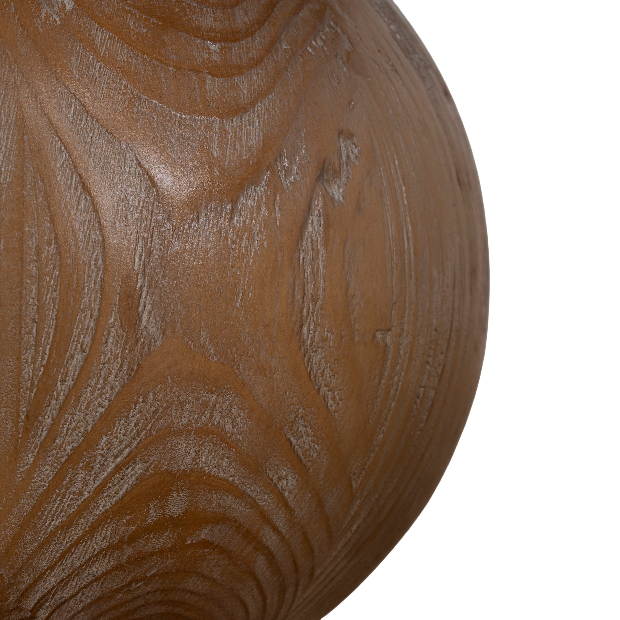 Orlun 1.2m Round Elm Dining Table - Natural Dining Table Nicki-Core