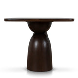 Ex Display - Tavolo 2.2m Elm Dining Table - Walnut Dining Table Nicki-Core