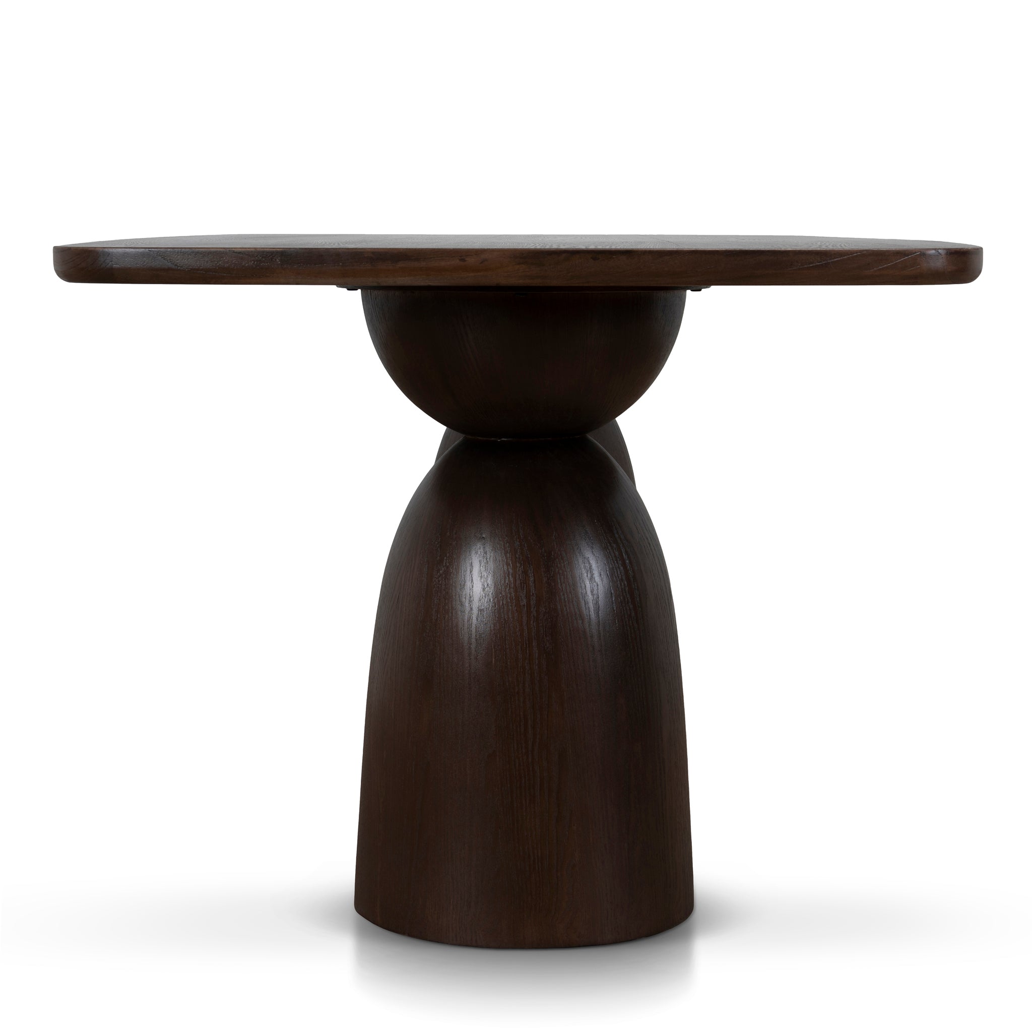 Ex Display - Tavolo 2.2m Elm Dining Table - Walnut Dining Table Nicki-Core