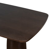 Ex Display - Tavolo 2.2m Elm Dining Table - Walnut Dining Table Nicki-Core