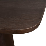 Ex Display - Tavolo 2.2m Elm Dining Table - Walnut Dining Table Nicki-Core