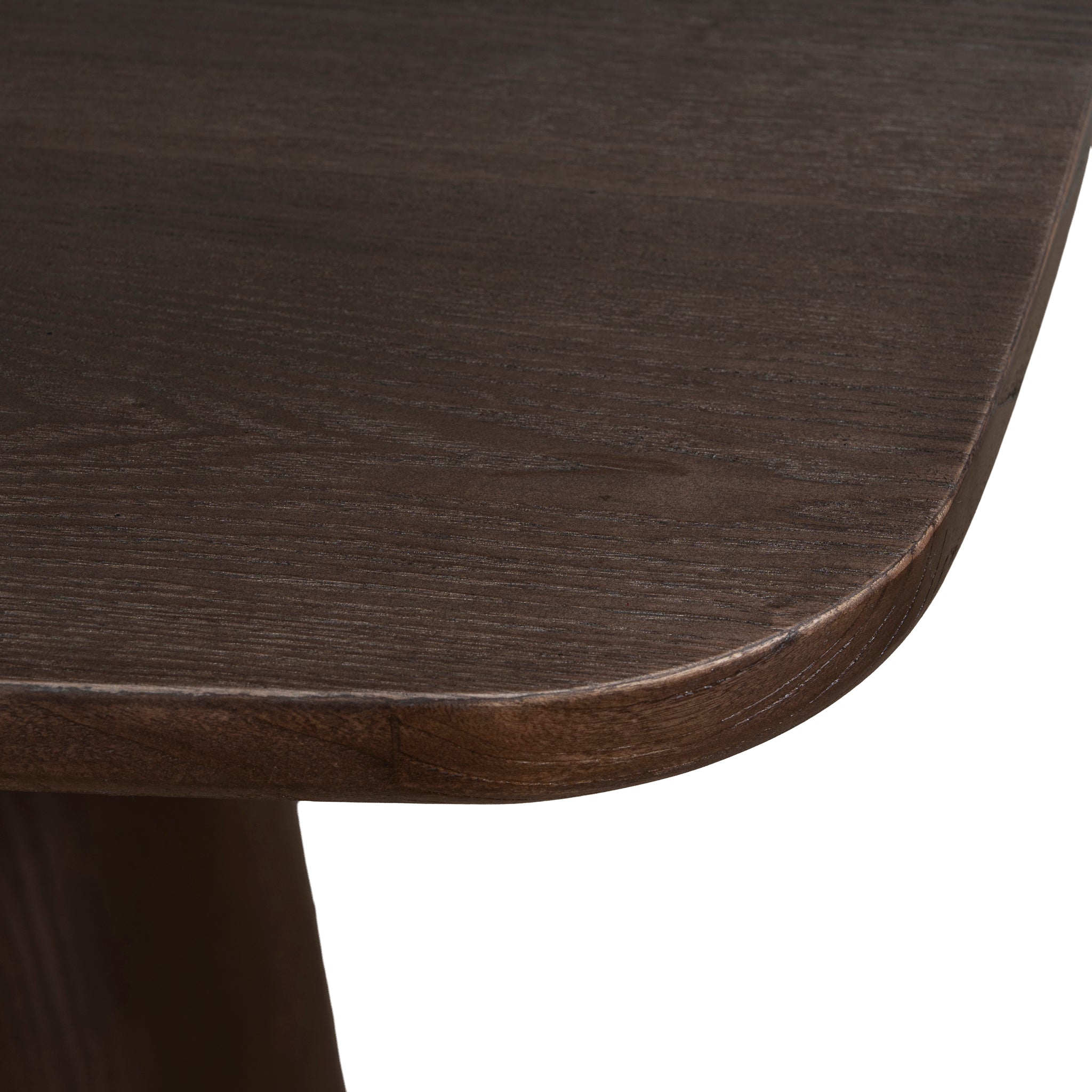 Ex Display - Tavolo 2.2m Elm Dining Table - Walnut Dining Table Nicki-Core