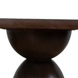 Ex Display - Tavolo 2.2m Elm Dining Table - Walnut Dining Table Nicki-Core
