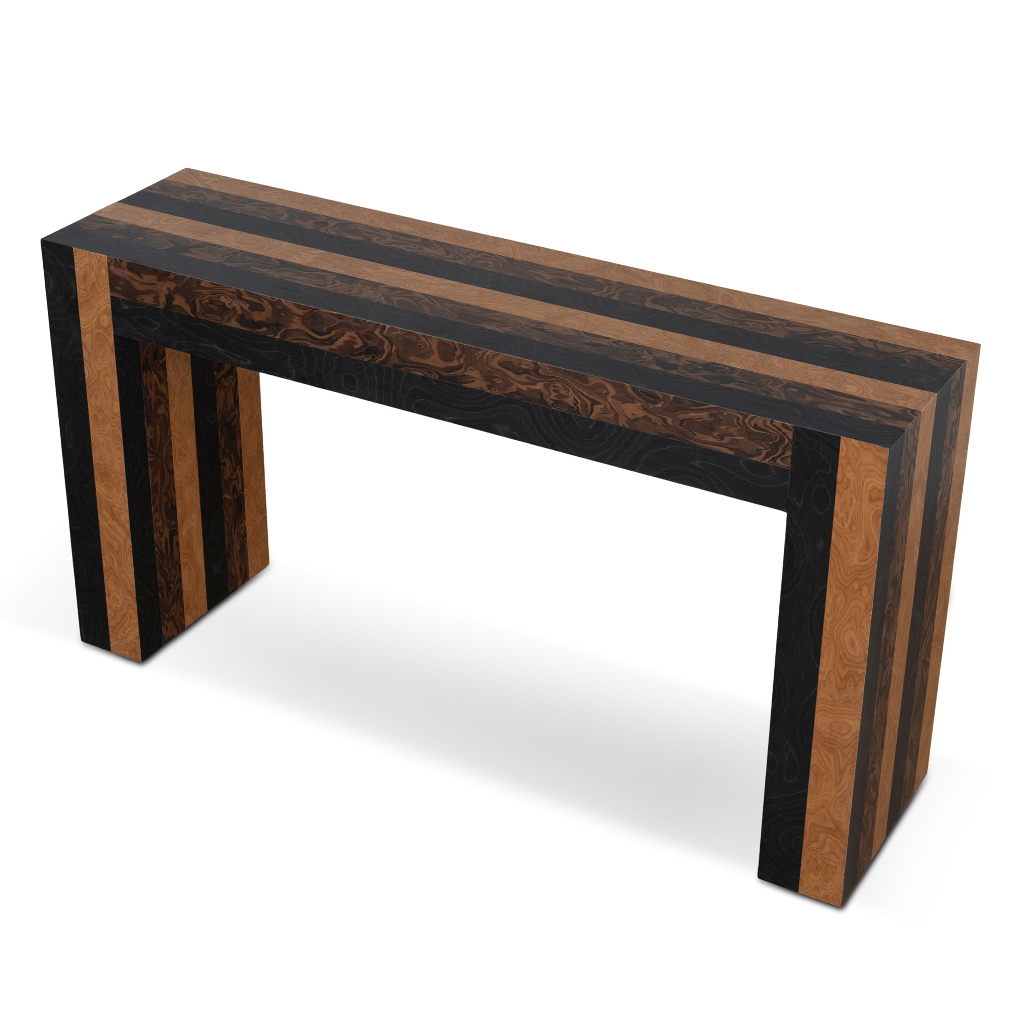 Ex Display - Monterra 1.5m Console Table - Spliced Natural Console Table Nicki-Core
