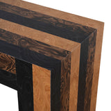 Ex Display - Monterra 1.5m Console Table - Spliced Natural Console Table Nicki-Core