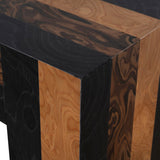 Ex Display - Monterra 1.5m Console Table - Spliced Natural Console Table Nicki-Core