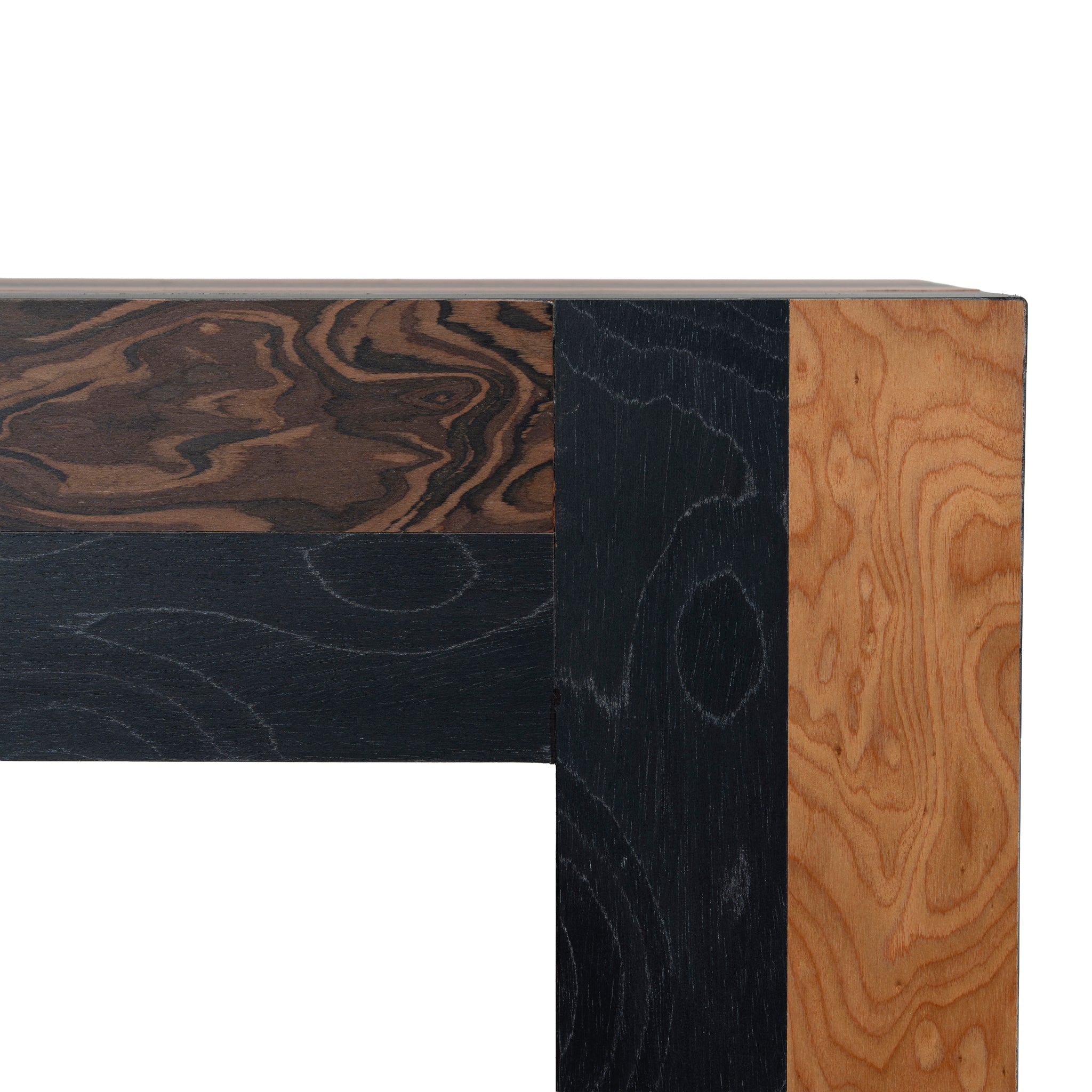 Ex Display - Monterra 1.5m Console Table - Spliced Natural Console Table Nicki-Core