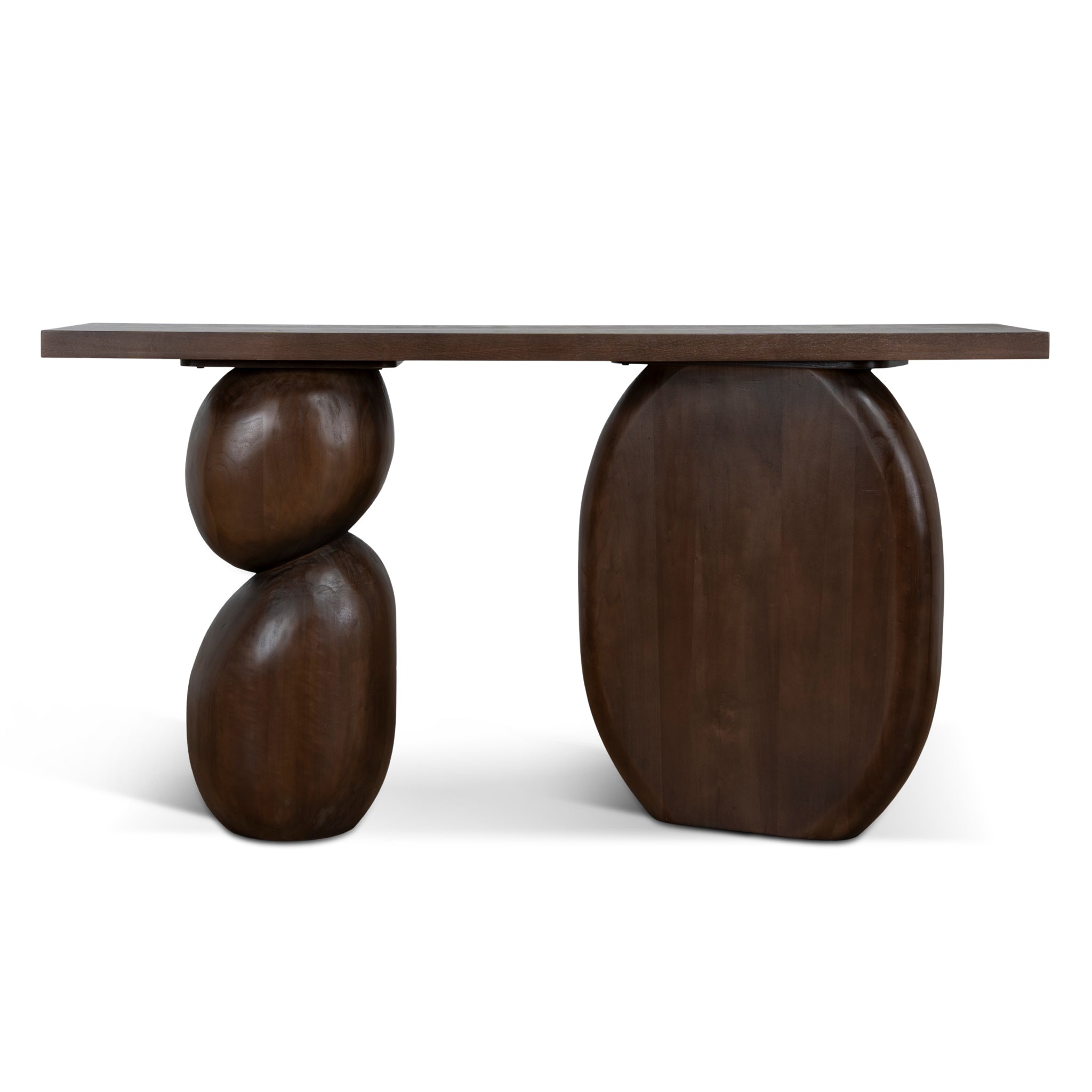 Orila 1.6m Elm Console Table - Walnut Console Table Nicki-Core