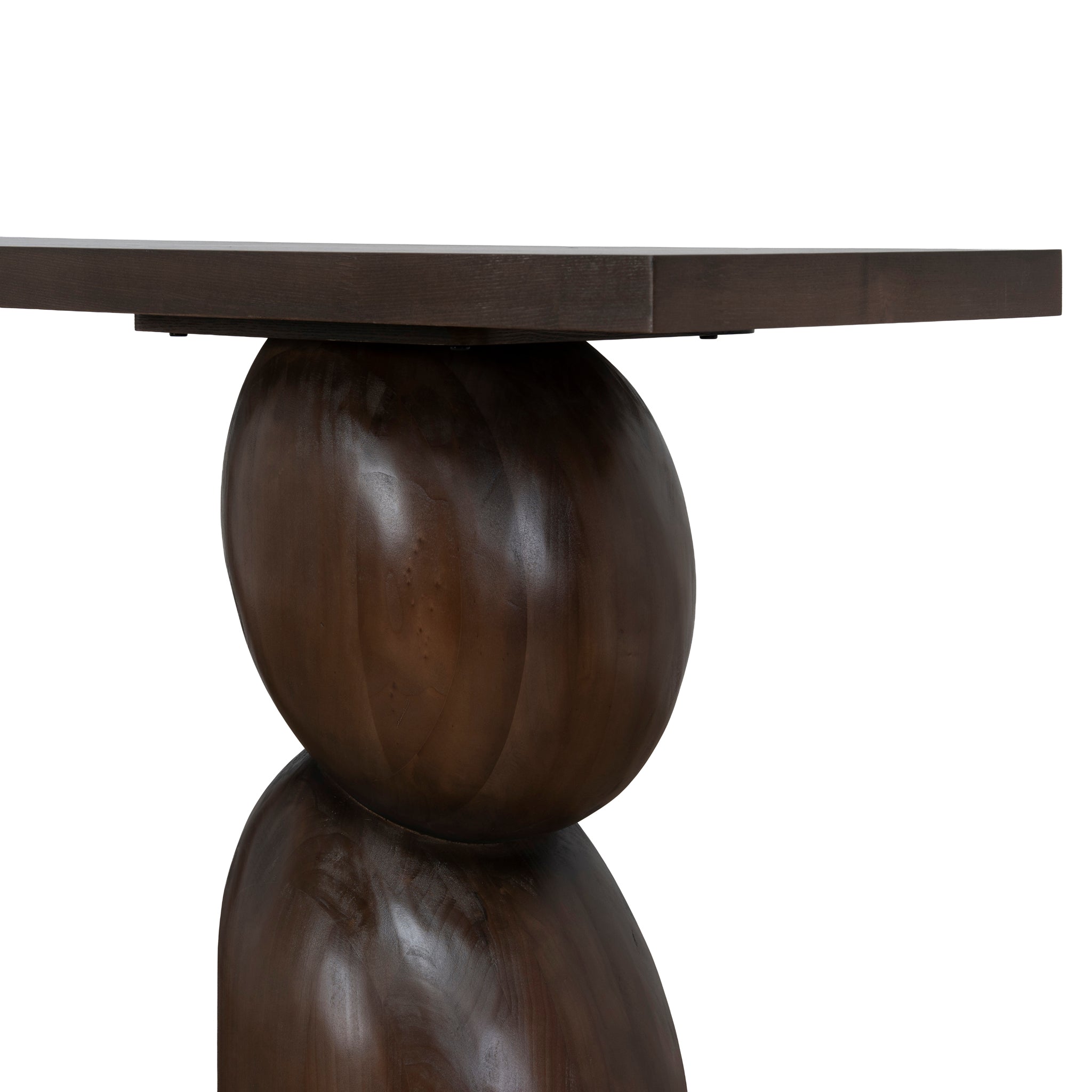 Orila 1.6m Elm Console Table - Walnut Console Table Nicki-Core