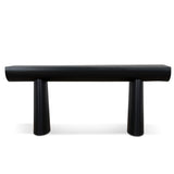 Bento 1.8m Elm Console Table - Full Black Console Table Nicki-Core