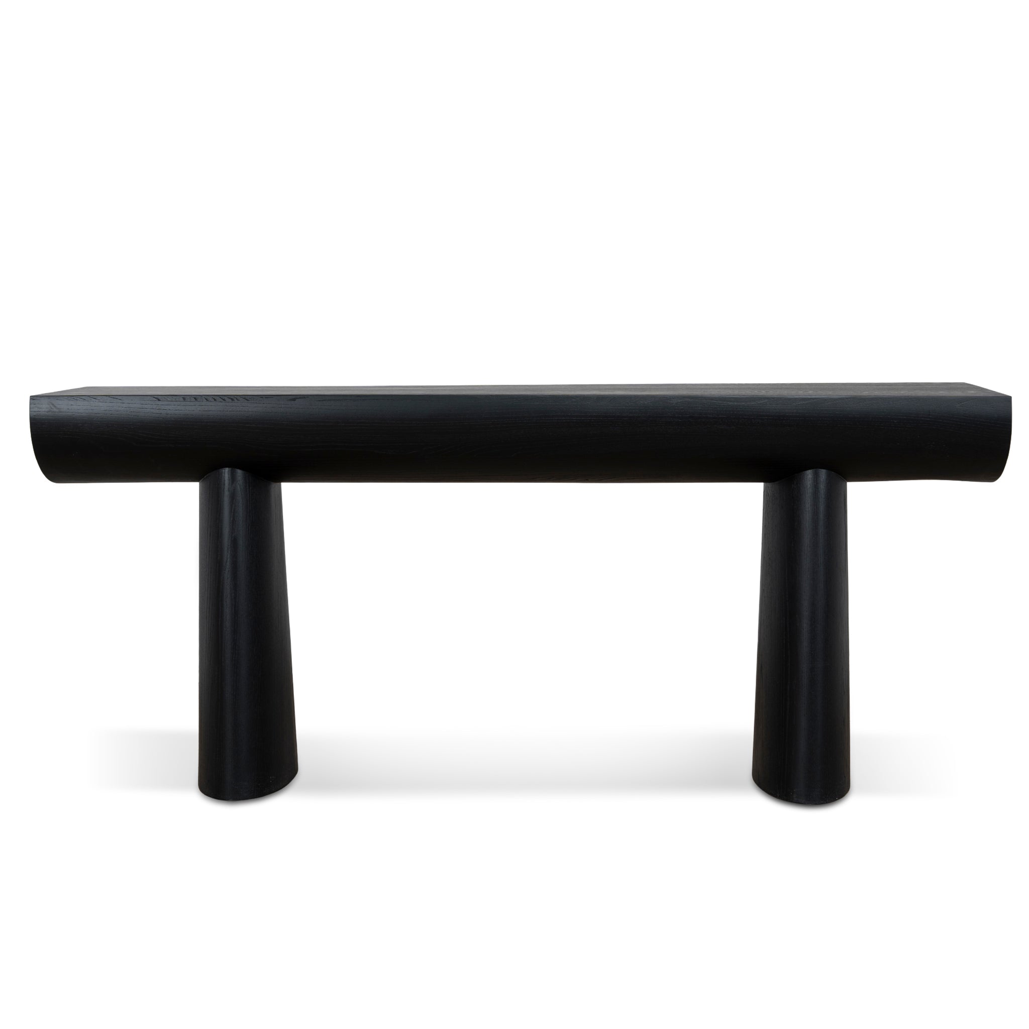 Bento 1.8m Elm Console Table - Full Black Console Table Nicki-Core