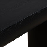 Bento 1.8m Elm Console Table - Full Black Console Table Nicki-Core