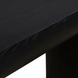 Bento 1.8m Elm Console Table - Full Black Console Table Nicki-Core