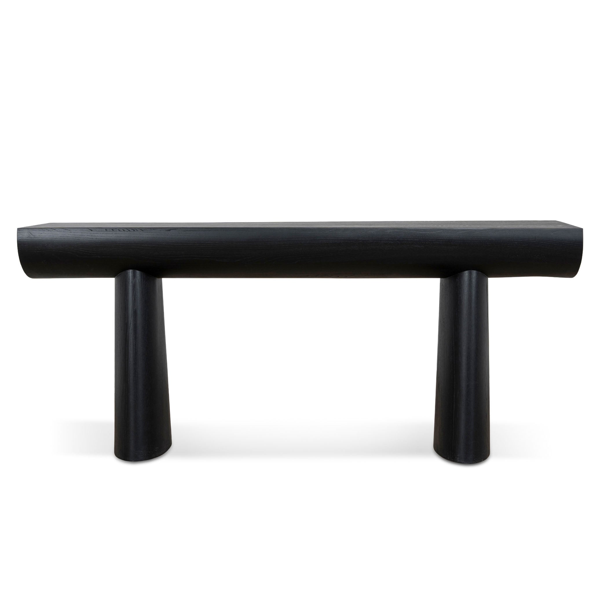 Ex Display - Bento 1.8m Elm Console Table - Full Black Console Table Nicki-Core