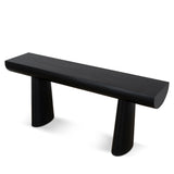 Bento 1.8m Elm Console Table - Full Black Console Table Nicki-Core
