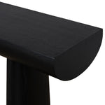 Bento 1.8m Elm Console Table - Full Black Console Table Nicki-Core