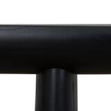 Bento 1.8m Elm Console Table - Full Black Console Table Nicki-Core