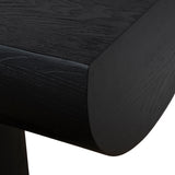 Bento 1.8m Elm Console Table - Full Black Console Table Nicki-Core