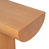 Bento 1.8m Elm Console Table - Natural Console Table Nicki-Core