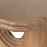 Auralin 2.4m Elm Dining Table - Natural Dining Table Nicki-Core