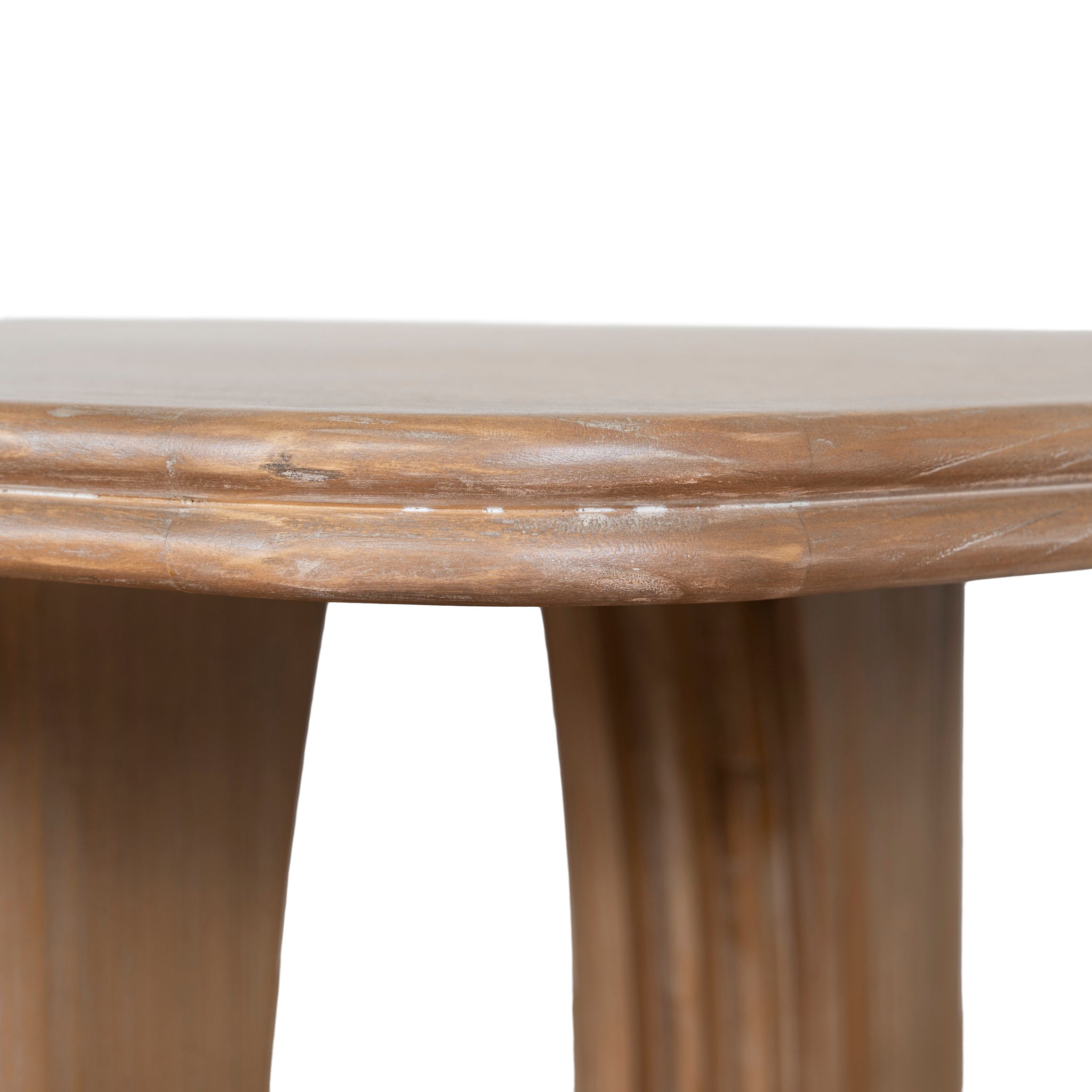 Auralin 2.4m Elm Dining Table - Natural Dining Table Nicki-Core