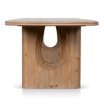 Auralin 2.4m Elm Dining Table - Natural Dining Table Nicki-Core