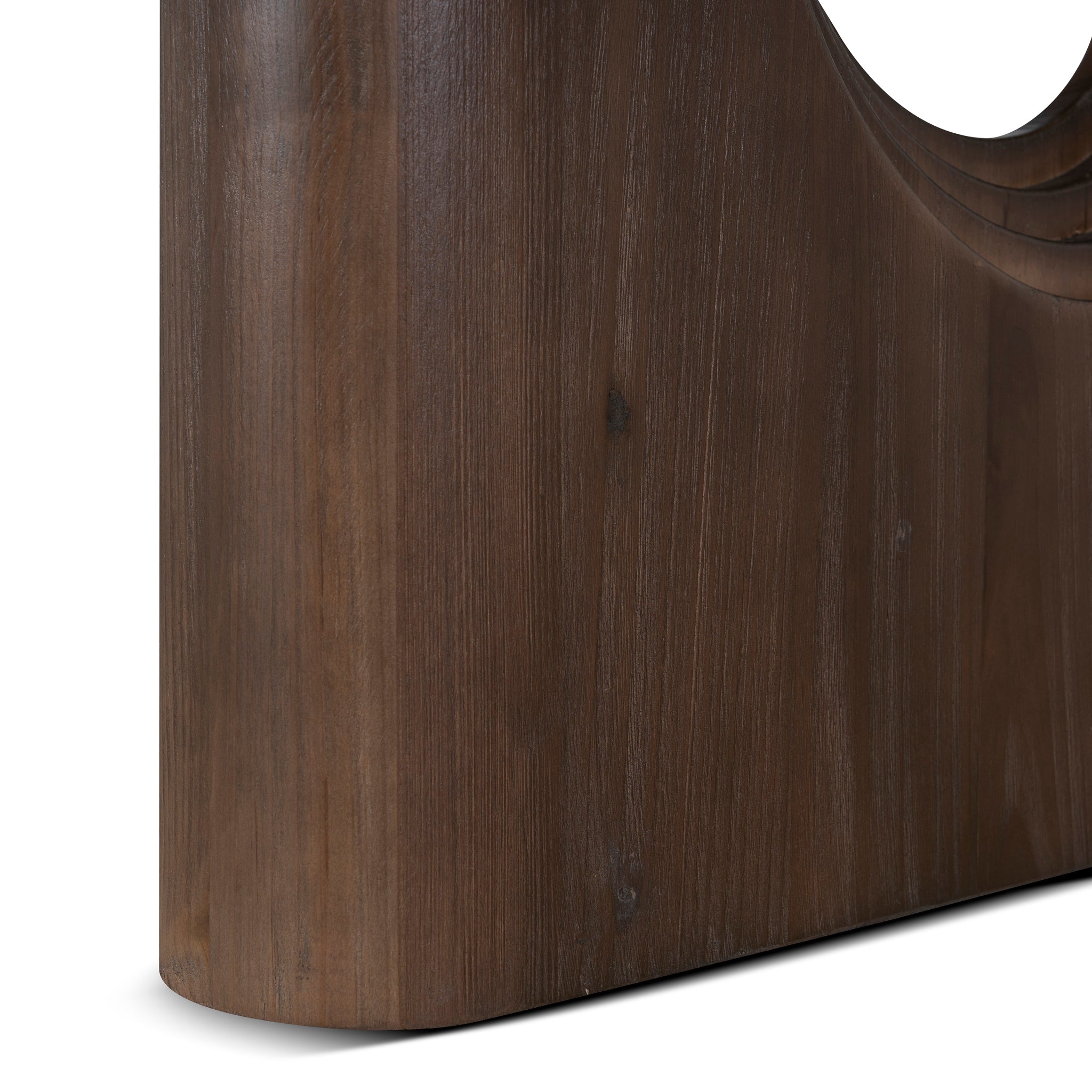 Auralin 2.4m Elm Dining Table - Walnut Dining Table Nicki-Core