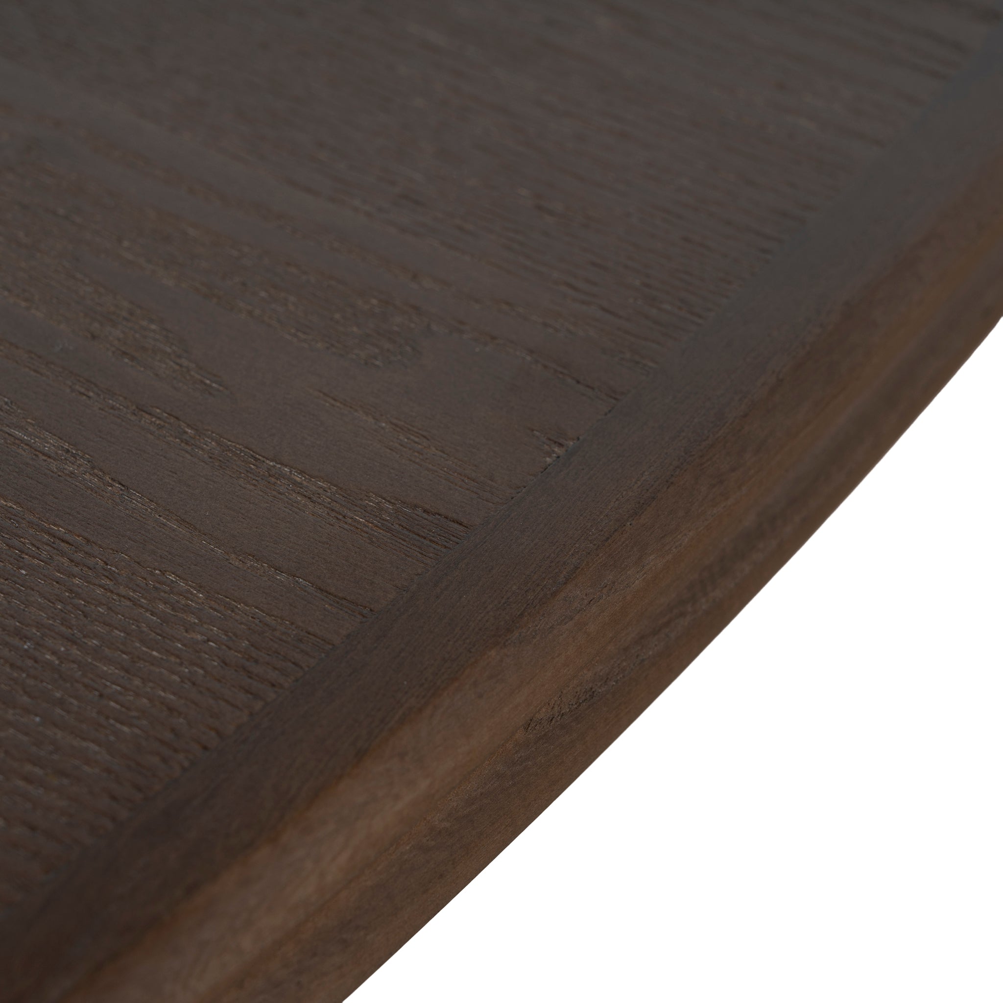 Auralin 2.4m Elm Dining Table - Walnut Dining Table Nicki-Core