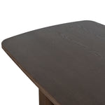 Auralin 2.4m Elm Dining Table - Walnut Dining Table Nicki-Core