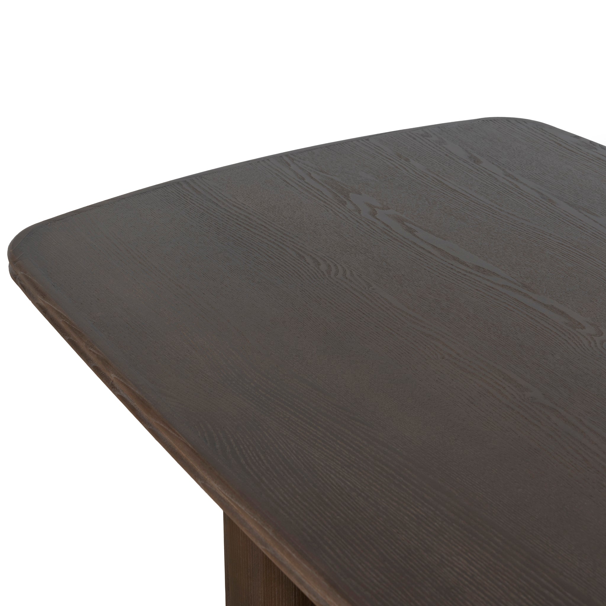 Auralin 2.4m Elm Dining Table - Walnut Dining Table Nicki-Core