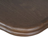 Auralin 2.4m Elm Dining Table - Walnut Dining Table Nicki-Core