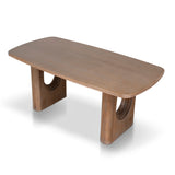 Auralin 1.8m Elm Dining Table - Natural Dining Table Nicki-Core