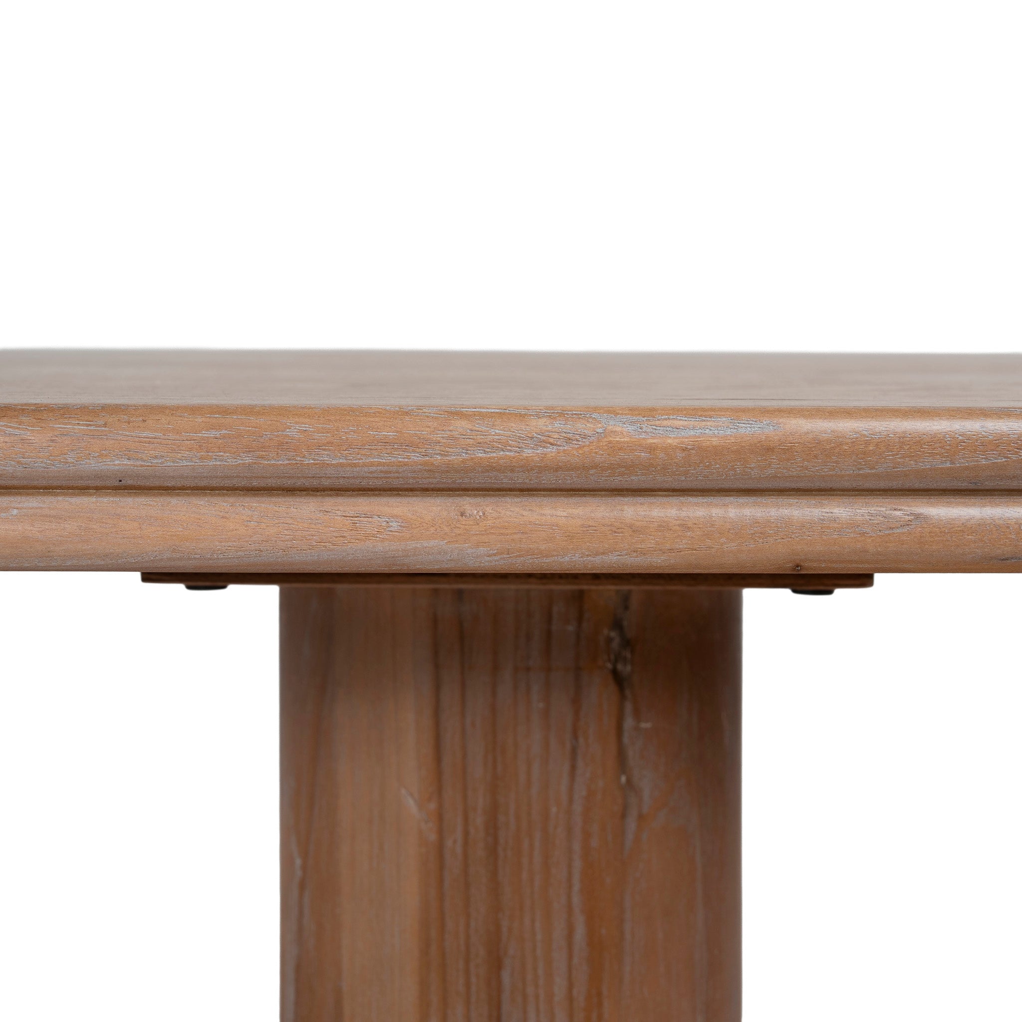 Auralin 1.8m Elm Dining Table - Natural Dining Table Nicki-Core