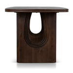 Ex Display - Auralin 1.8m Elm Dining Table - Walnut Dining Table Nicki-Core