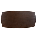 Ex Display - Auralin 1.8m Elm Dining Table - Walnut Dining Table Nicki-Core