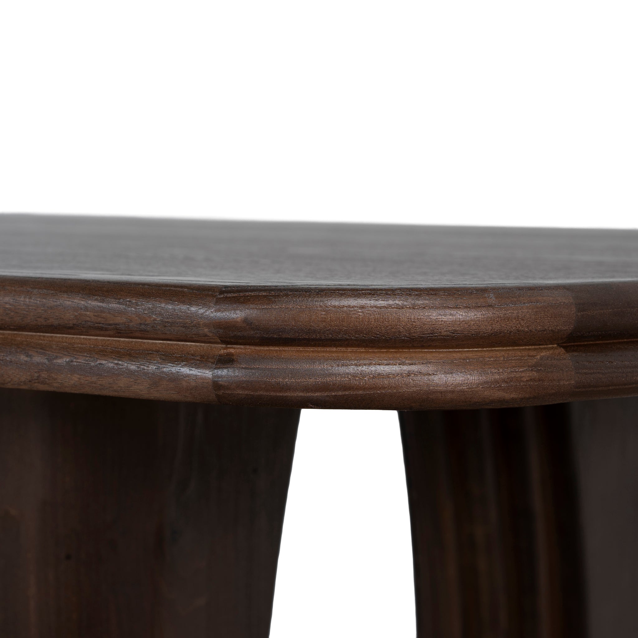 Ex Display - Auralin 1.8m Elm Dining Table - Walnut Dining Table Nicki-Core