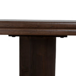 Ex Display - Auralin 1.8m Elm Dining Table - Walnut Dining Table Nicki-Core