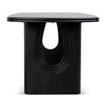 Auralin 1.8m Elm Dining Table - Full Black Dining Table Nicki-Core