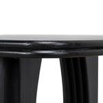 Auralin 1.8m Elm Dining Table - Full Black Dining Table Nicki-Core