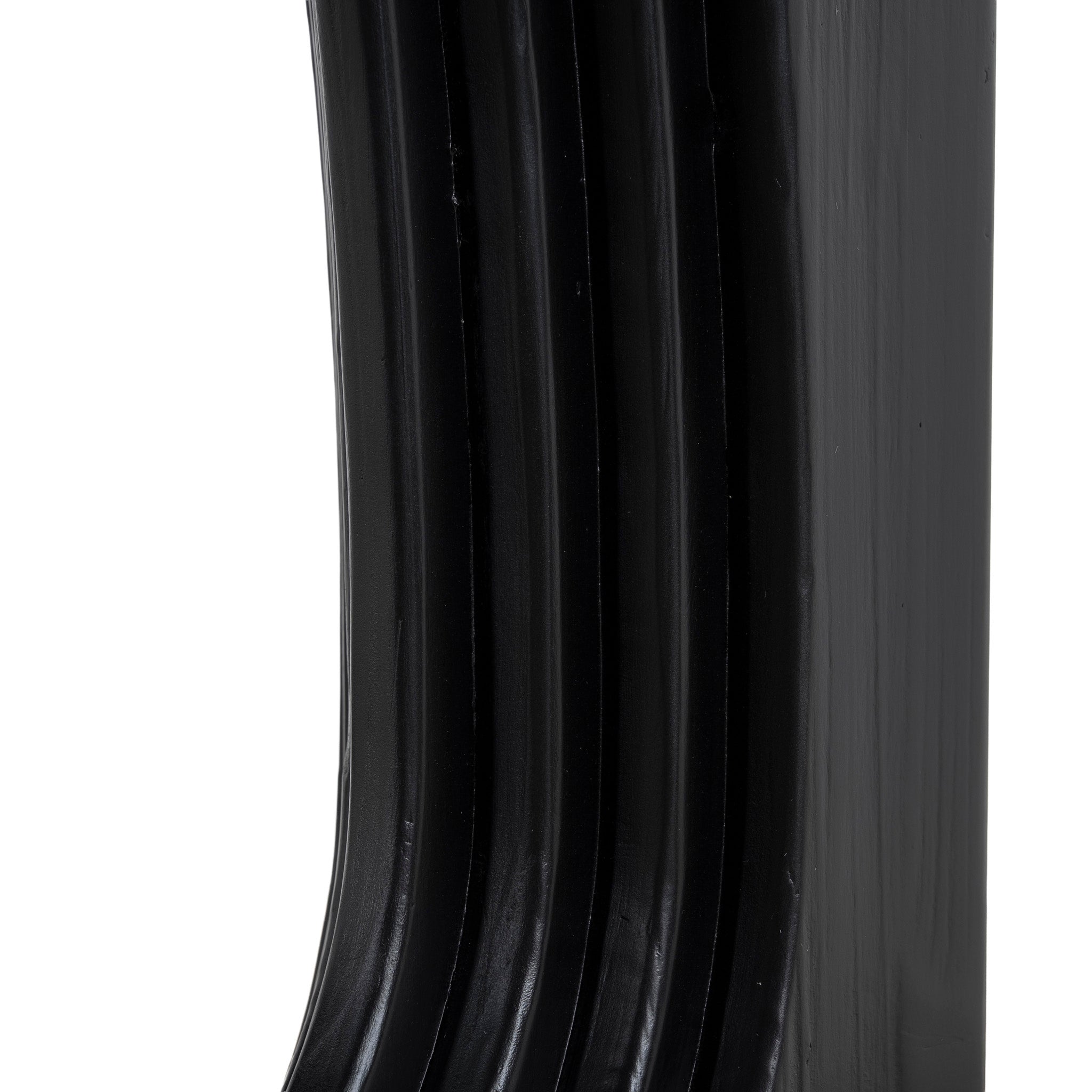 Auralin 1.8m Elm Dining Table - Full Black Dining Table Nicki-Core