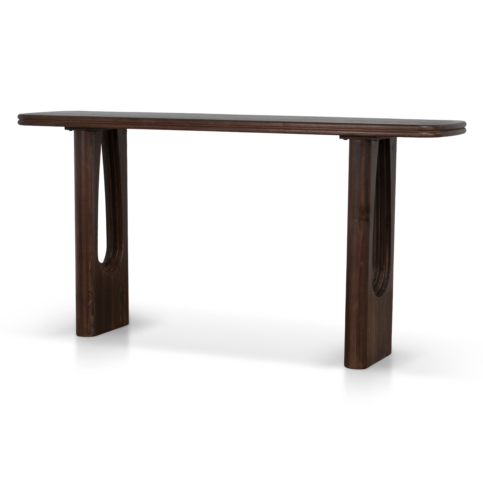 Auralin 1.6m Console Table - Walnut Console Table Nicki-Core