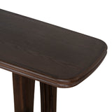 Auralin 1.6m Console Table - Walnut Console Table Nicki-Core