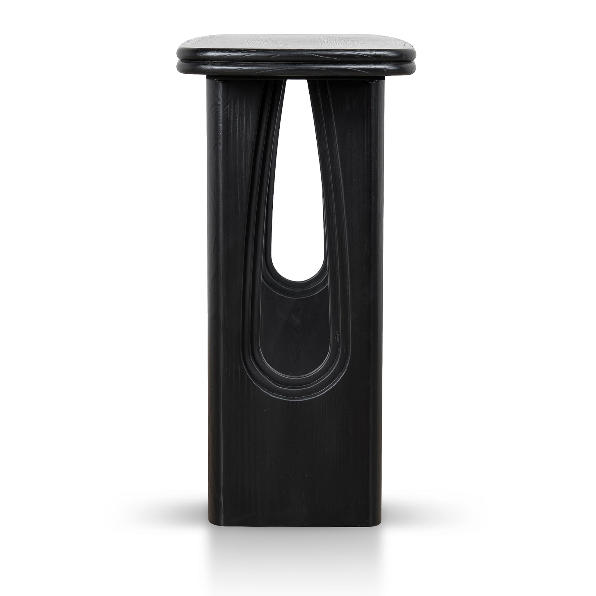 Auralin 1.6m Console Table - Full Black Console Table Nicki-Core